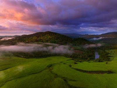 Bieszczady. Okolice Stuposian.